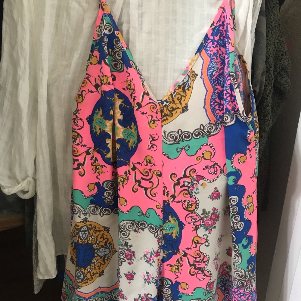 Angel Biba multi colored romper